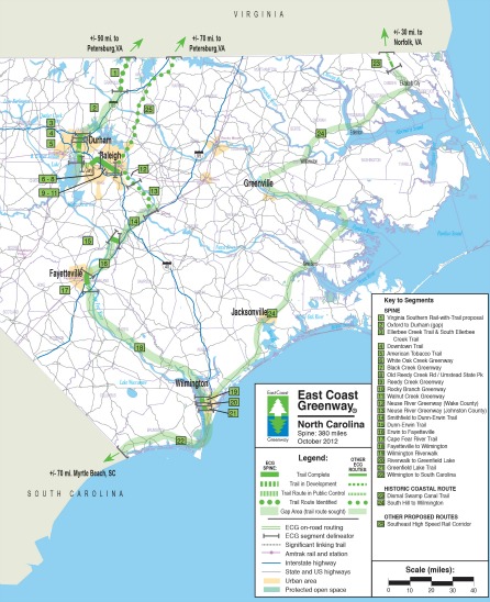 NC TRAIL MAP
